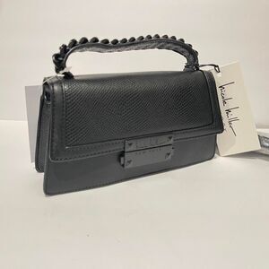 Nicole Miller Black Snakeskin Bag – Small – Style HBNM-323-00046-26